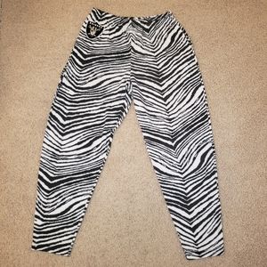 Vintage Zubaz Mens Raiders Lounge Pants 